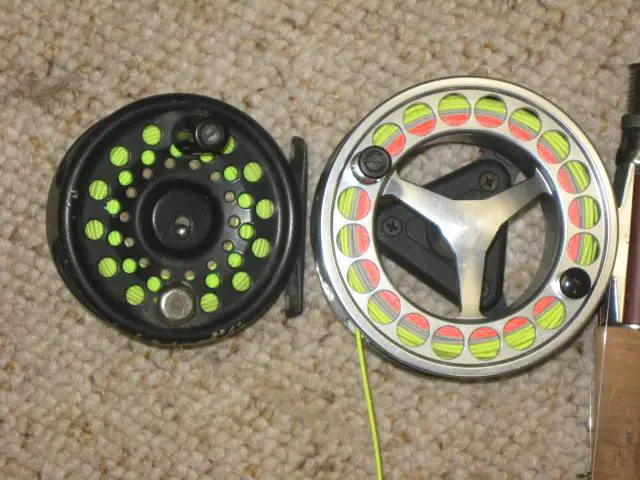Different fly fishing reel types
