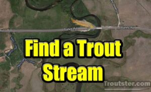 Interactive trout stream maps