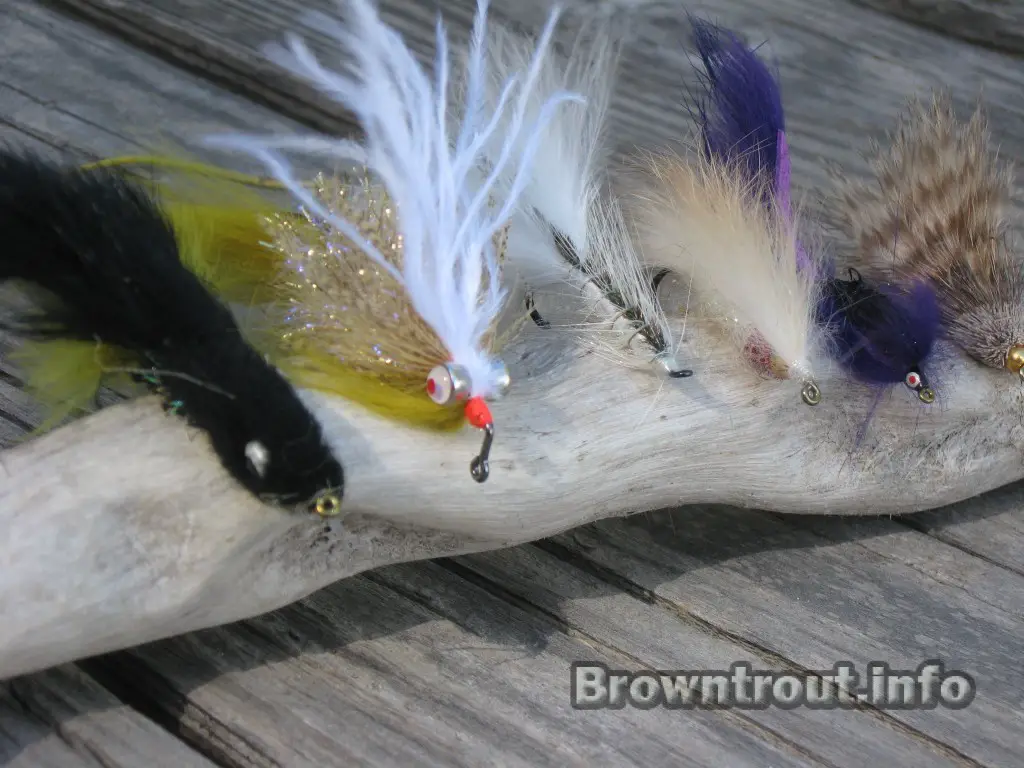 Streamer Flies for Spawning Brown trout