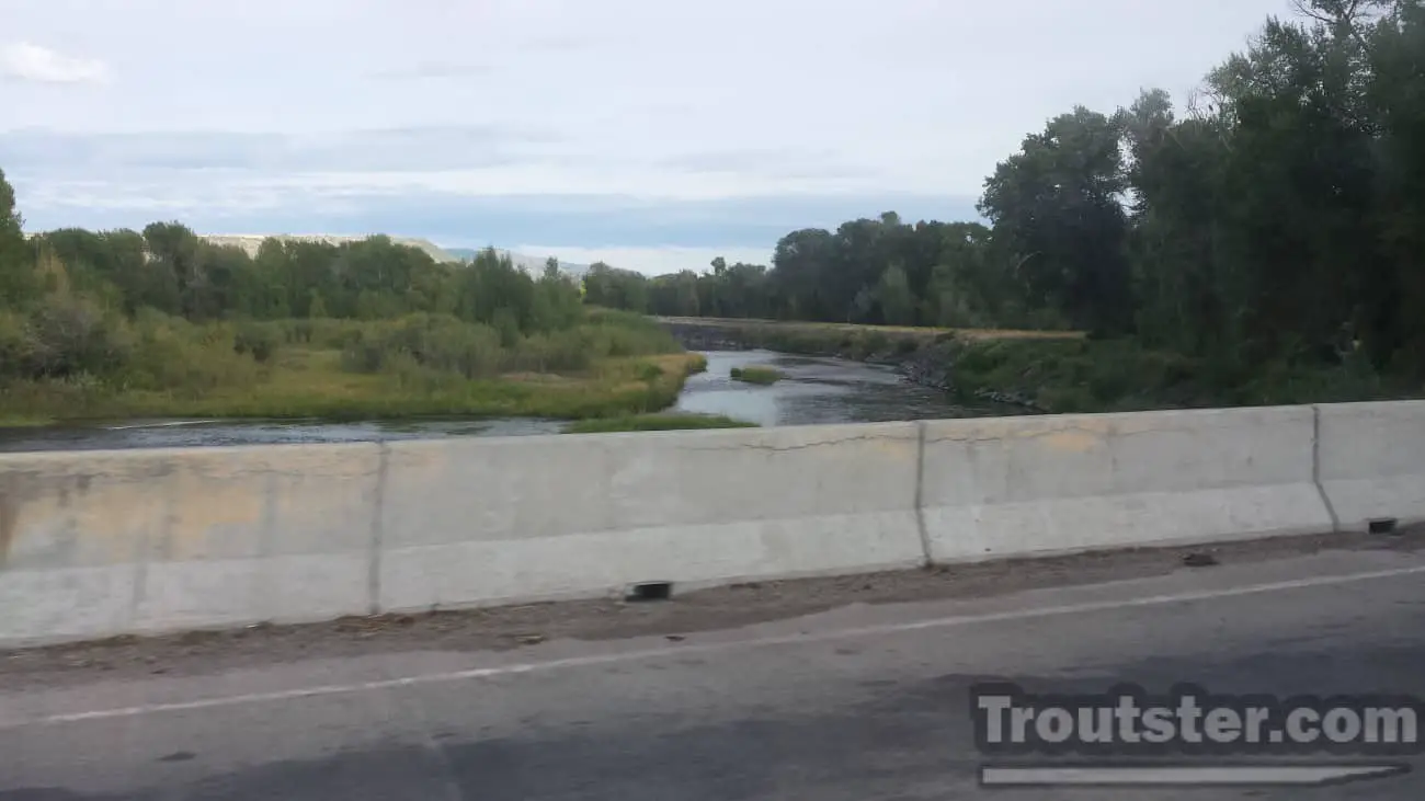 Twin bridges boat launch in Ririe Idaho