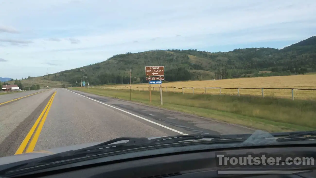 Conant boat launch in Swan valley Idaho, snake river boat launches, snake river boat launch map