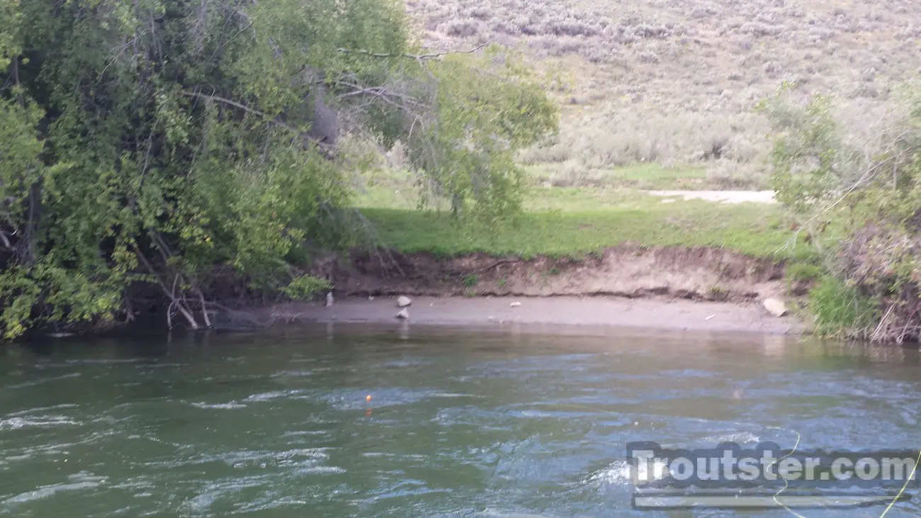 Wolverine boat launch on the South Fork of the Snake river, snake river boat launches, snake river boat launch map