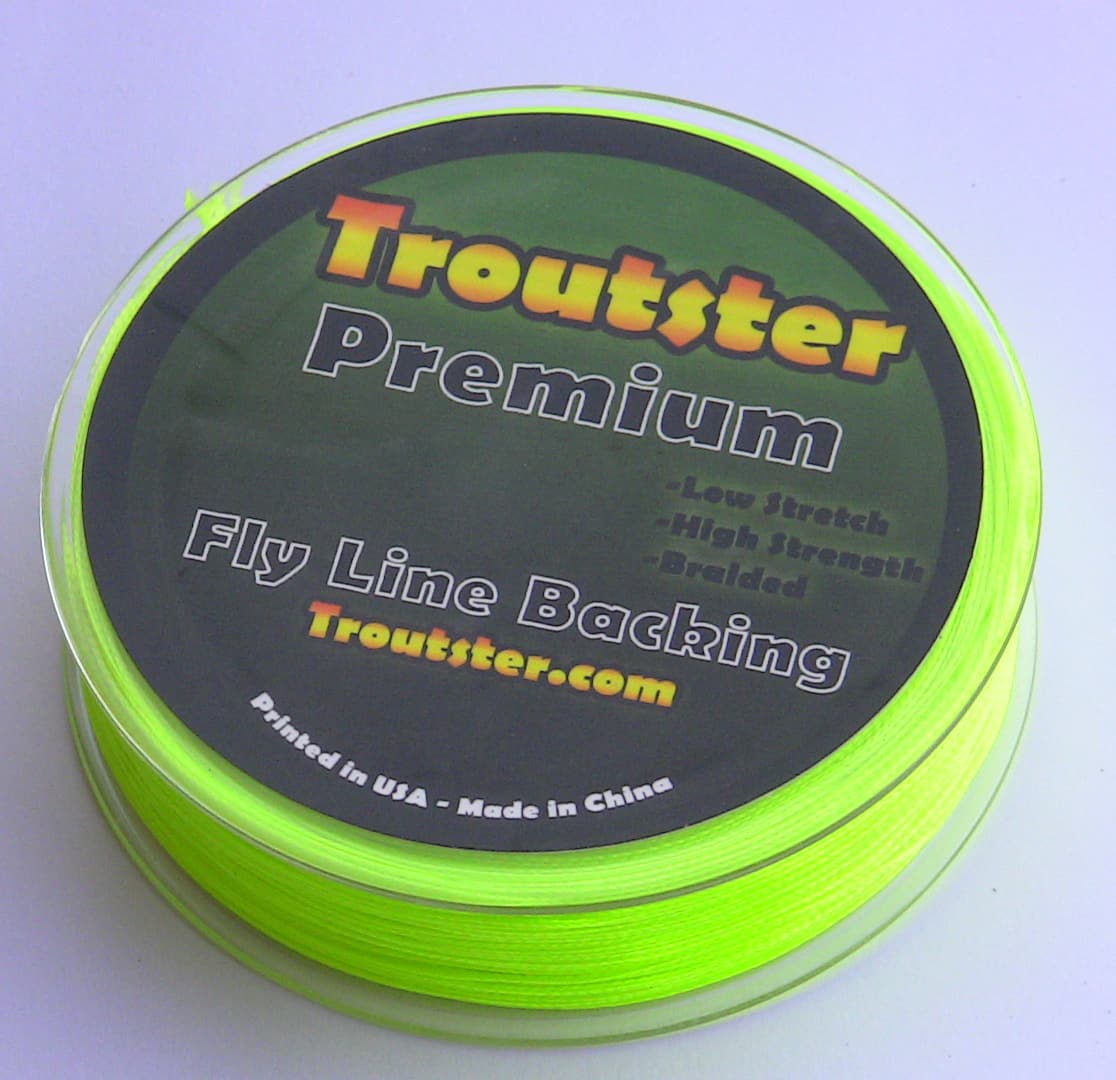 Troutster fly line backing