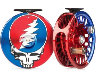 Steal your face grateful dead fly fishing reel