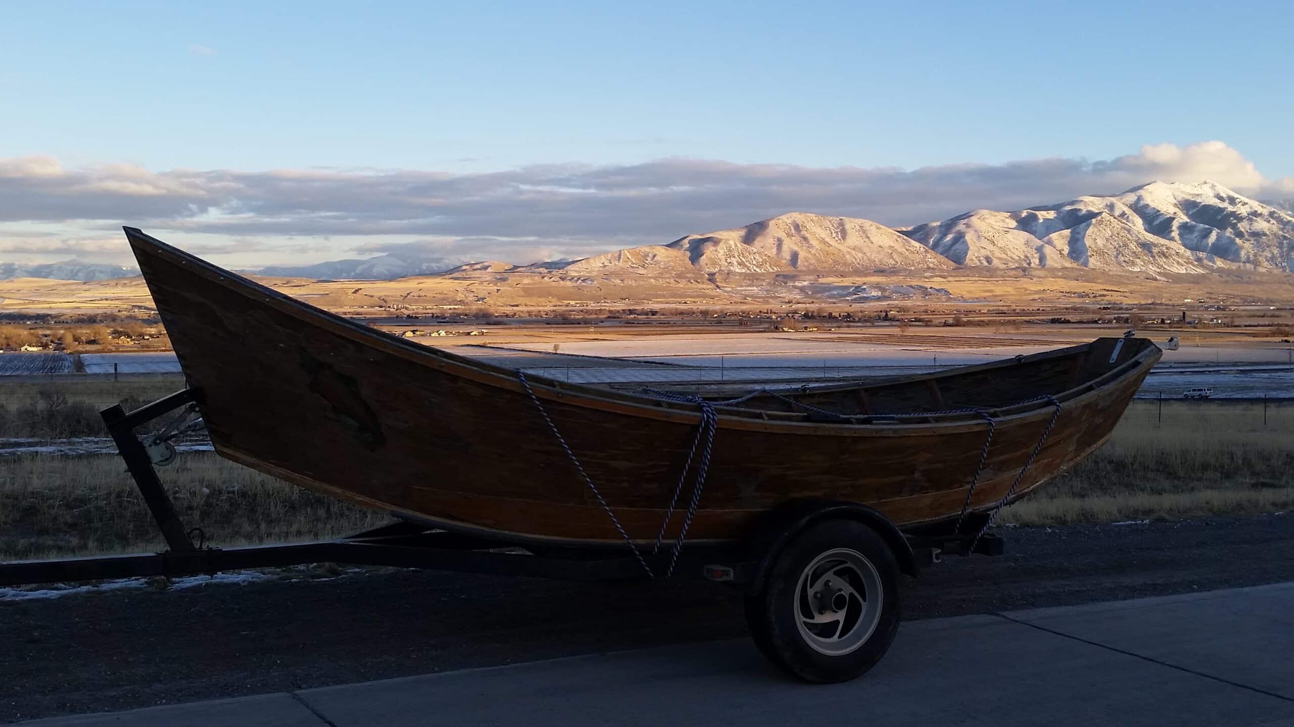 Wooden driftboat - My new fixer upper project.