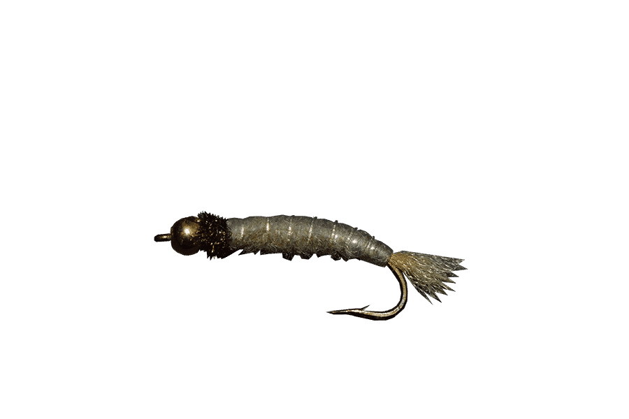 cranefly larva pattern that is a great crappie fly fishing fly
